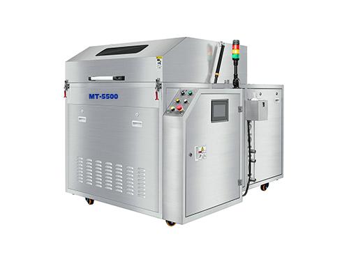 MT-5500 SUS304 Reinigungsmaschine des vollen Edelstahlstruktur-Aufschmelzlöten-Kondensatores