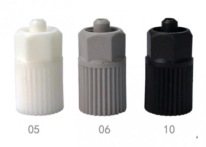 Zugeführte kompatible Adapter der Nadel des rostfreien Punktklebers des Rohrs MT-DA-05-00, MT-DA-06-08 und MT-DA-10-00.