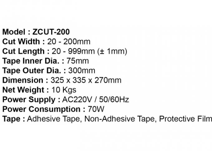 Automatische Zufuhr des Band-ZCUT-200 für Ultra-weites Bandbild 2