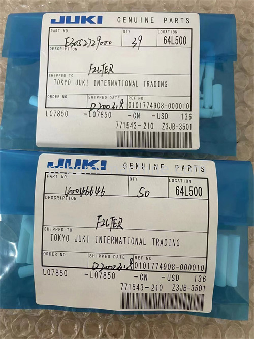 Juki filtern 40046646/HM00101002/4493166 Maschinen-Verbrauchsmaterialien JUKI SMT