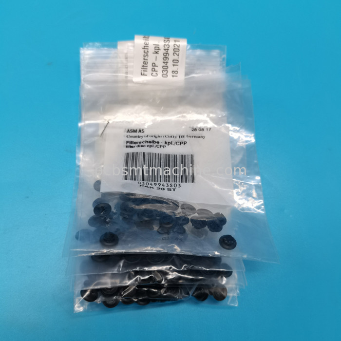 03049943s03 Asm Ersatzteile Filterscheibenbaugruppe Cpp 20 Stück Packung