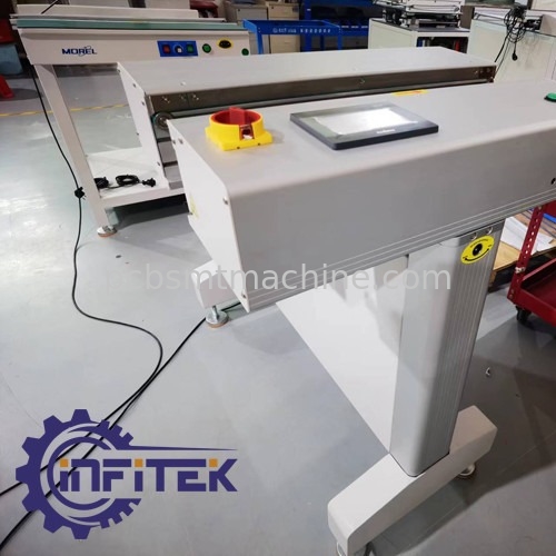 Ergonomischer entworfener Spitzen-Meter des SMT-Inspektions-Förderer-0,5 bis 0,8