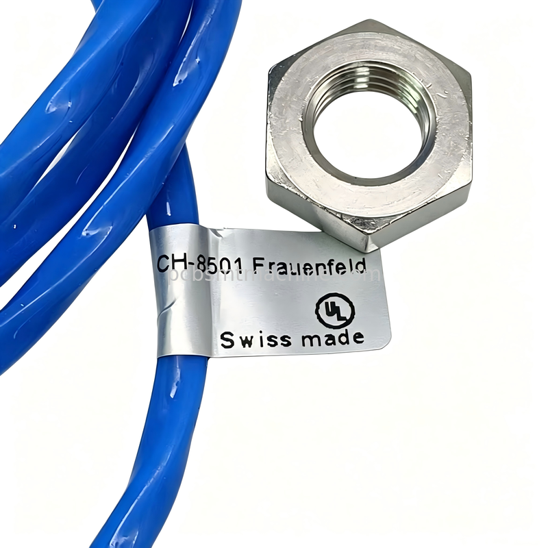 Baumer IFRM08P3707 M8 Einbau Induktiver Näherungsschalter mit PNP NO Ausgang und Edelstahlgehäuse IP67