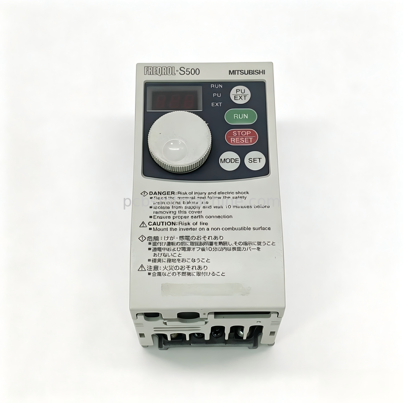 Mitsubishi Electric FR-S510WE-0.1K 0,1 kW Einphasen-Frequenzumrichter mit RS-485-Kommunikation für SMT-Maschinen