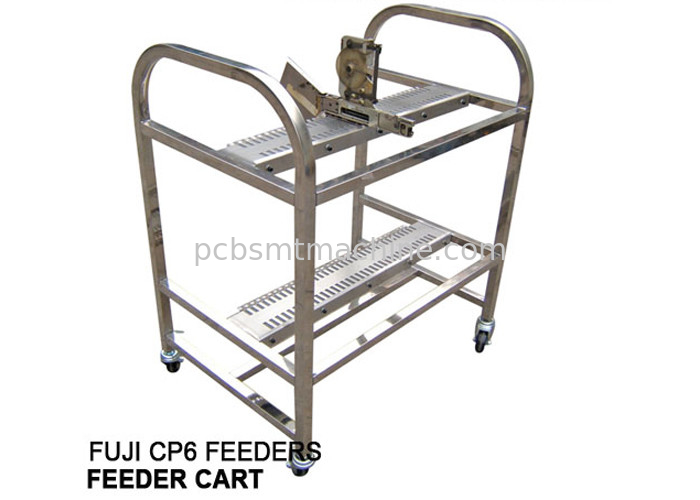 Hochwertiges dauerhaftes L880*W600*H1000MM-Aluminiummaterial mit 2 Schichten mit 40 Schlitzen jeder Zufuhr-Wagen FUJIS NXT
