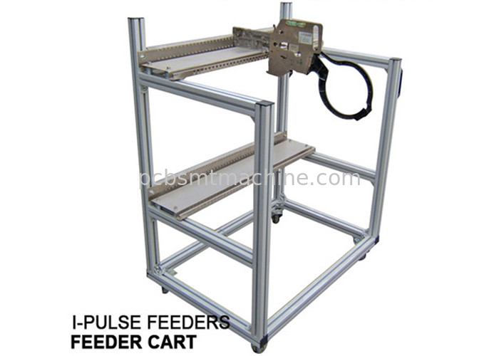 Beste Qualität und dauerhafter I-PULSE Zufuhr-Wagen, 2 Schichten mit 40 Zufuhrschlitzen, Maß L800*W600*H1000MM