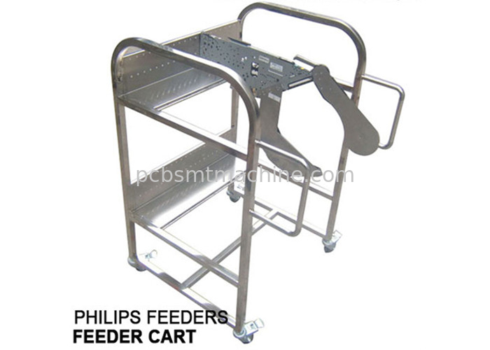 beste Qualität und Haltbarkeit-geprüfter PHILIPS Feeder Cart, 2 Schichten und 40 Zufuhrschlitze in jeder Schicht, L800* W600*H1300MM