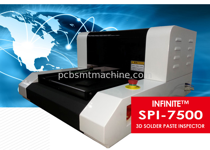 220V 50/60Hz 3D Maß-System SPI 7500 der Lötpaste-Inspektor-Tischplatte-3D SPI