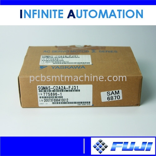Ursprüngliche und neue Maschinen-Ersatzteile Fujis NXT für Fuji NXT Chip Mounters, SGMAS-C2A2A-FJ31 SAM6870, Wechselstromservomotor